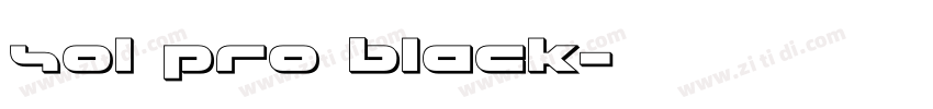 Sol Pro Black字体转换